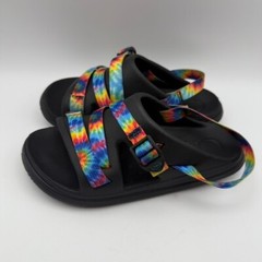 Chaco Chillos Sport Slides Tie Dye Sandals Kids Child Footwear Hiking Size 4