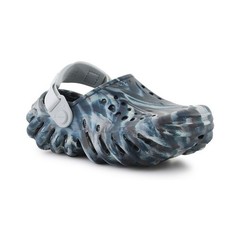 Crocs Big Kids‘ Echo Marbled Clog – Black/Marble