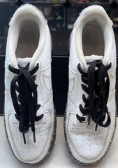 Nike Air Force 1 GS Recycled Wool Pack DB2813-100 White Leather Youth 6 (TV-A2)