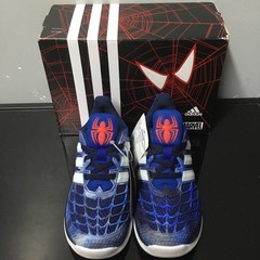 Adidas Kids Sneakers Size 12 Marvel SPIDER-MAN AQ3782