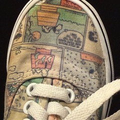 Vans x Peanuts Authentic ‚Comics‘ Snoopy 2017 Sneakers Little Kids sz 11.5