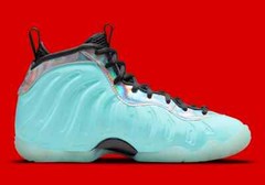 AUTHENTIC NIKE Little Posite One „Mixtape“ Teal Blue Black Youth GS size