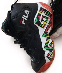 Fila 3.5 MB Jamal Mashburn Black Jelly Bean Retro Basketball Shoe 3BM01299-041
