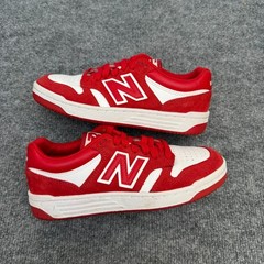 New Balance 480 Red White School Basketball Shoes GSB480WR Youth Size 4.5