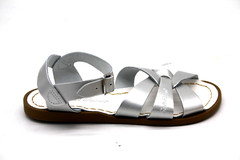 Salt Water Sandals by Hoy Shoe The Original Sandal 812 SILVER LITTLE KIDS