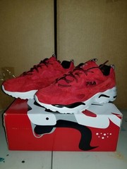 Fila Ray Tracer Kids Red Black White Size 6