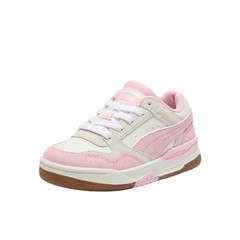 PUMA Rebound Retro Sd Lace Up Toddler Girls Off White, Pink Sneakers Casual Sho