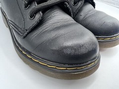 Dr. Doc Martens Boots 1460 Junior Kids AW004 Smooth Leather Size US 11 Uk 10