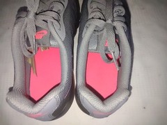 Nike Air Max Invigor GS Athletic Shoes Gray & Pink Youth Size 6.5Y 749575-006