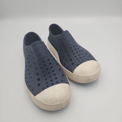 Native Jefferson Regatta Blue Unisex Toddler Kids Slip On Water Shoe Size c9