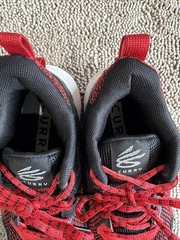 Under Armour GS CURRY 3Z 24 Steph Curry Size 7Y Black Red Basketball Sneakers