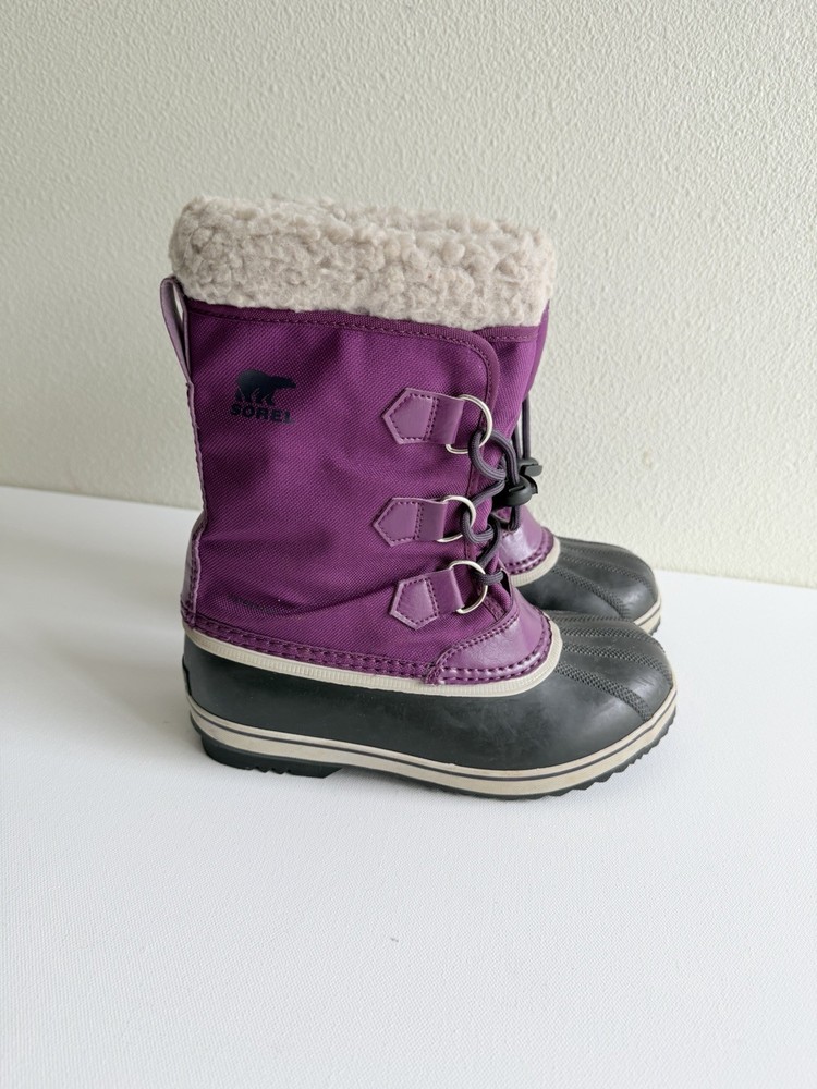 Sorel Yoot Pac Nylon WP Big Kids Boots size 3