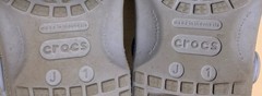 Crocs Classic Clog Light Blue Youth Junior Size 1 Boy Girl Kid Water Sandal Shoe