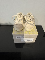 Golden Goose Superstar Glitter Sneakers Size 19 Kids