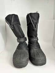 LL Bean Kid’s Gray Felt Wool Removable Liner Northwood Winter Snow Boots Size 6