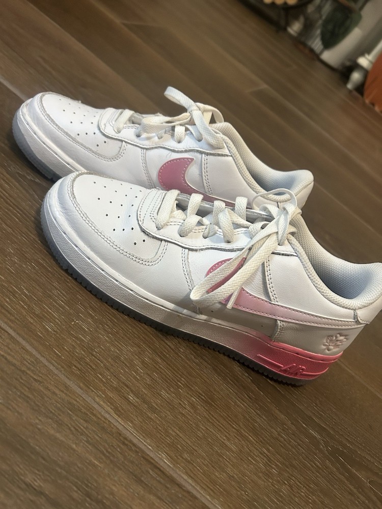 Nike Air Force 1 LV8 Low San Francisco Pack – Lotus Flower – FD1023-100 -6Y