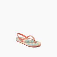 REEF Little LITTLE STARGAZER PRINTS Sandals – Mint Palms – Size 11/12 – NWT