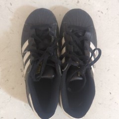 Adidas Superstar J Black/White/Black B23642 Kid 2.5