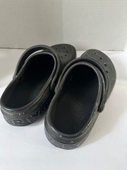 Star Wars Crocs Classic Clogs M6 W8 Black Galaxy Raised Logo Limited Edition