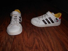 Adidas Shoes 12 K Disney Mickey Mouse unisex boys girls leather