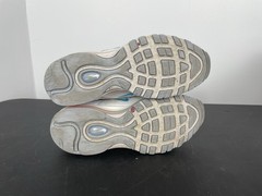 Nike Air Max 97 SE (GS) White Lightning Blue Size 7Y White Pink Blue Multicolor