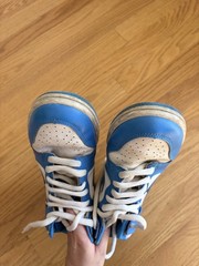 Nike Court Borough Mid 2 Blue White Size 6Y-Youth High Top Retro