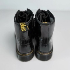 Dr. Martens Sinclair Bex Patent Leather Boots Black Youth US Size 2