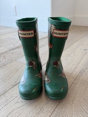 Limited Edition* Hunter Kids First Classic Rain Boots Woodland Animal Print
