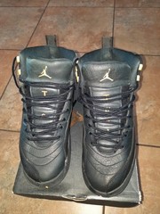 Size 7 (GS) – Jordan 12 Retro Mid Black Taxi