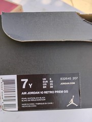 Nike 2016 Air Jordan 10 Retro Premium GG ‚Heiress‘ With Box Size 7 Youth