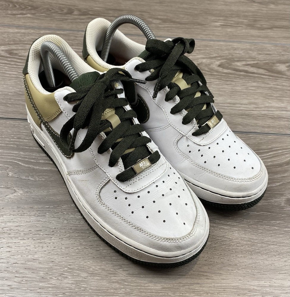 Nike Women’s Air Force 1 ‘07 Dark Army Low Top Sneakers Size 8 Youth 6.5