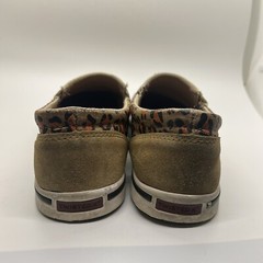 Twisted X Leopard Shoe Slip On Kicks Youth SIZE 2M Brown Corkscrew YCA0002
