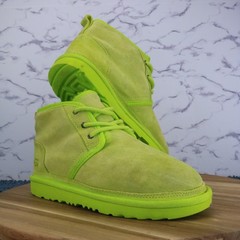 UGG Neumel II Ankle Boot Grinch Lime Green 1017320K Big Kids Size 5 / Women 6.5