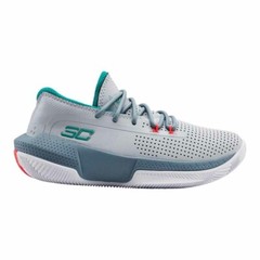Under Armour Youth Preschool Curry Grey Teal Pink Steph Curry 3Zero III Sz