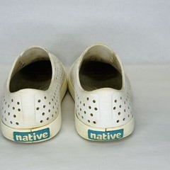 Native Jefferson Junior Kids Unisex Shoe Regatta White Size J5 Water Shoes READ