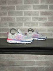 Under Armour Assert 9 GS Halo Grey Pink 4213869436 Youth Size 4