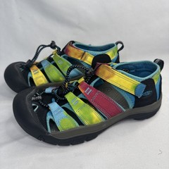 KEEN Newport H2 Outdoor Sandals Hiking Water Rainbow Big Kid Size 3 Washable EUC