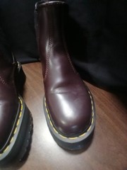 new size 5 Doc Martens 2976 leather Chelsea pull on Boots crazy horse