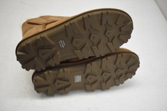 Kirkland Signature Boots Kids Size 3 Chestnut Shearling Lined Suede Winter