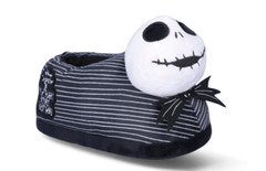 Nightmare Before Christmas Slippers Plush Boys Girls 11 12 13 1 2 3 4 5 Kid Size