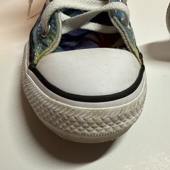 Converse Chuck Taylor All Stars Rainbow Tie Die High Top Sneakers Youth Size 1