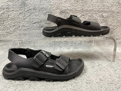 Birkenstock Sandals Youth 32 Mogami Terra Black Slingback WP Double Buckle