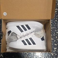 adidas Grand Court 2.0 K Unisex Kids Athletic Sneaker White/Black US 11K GW6511