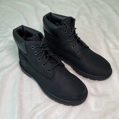 Timberland 6 In Classic Boots Black Nubuck TB 010710 001 Kids PS NEW Size 2Y