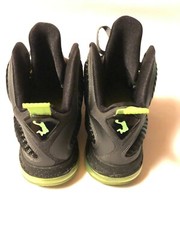 Nike Lebron 9 GS Dunkman Electric Grey Dark Neon Green 472664-003 Youth 6.5