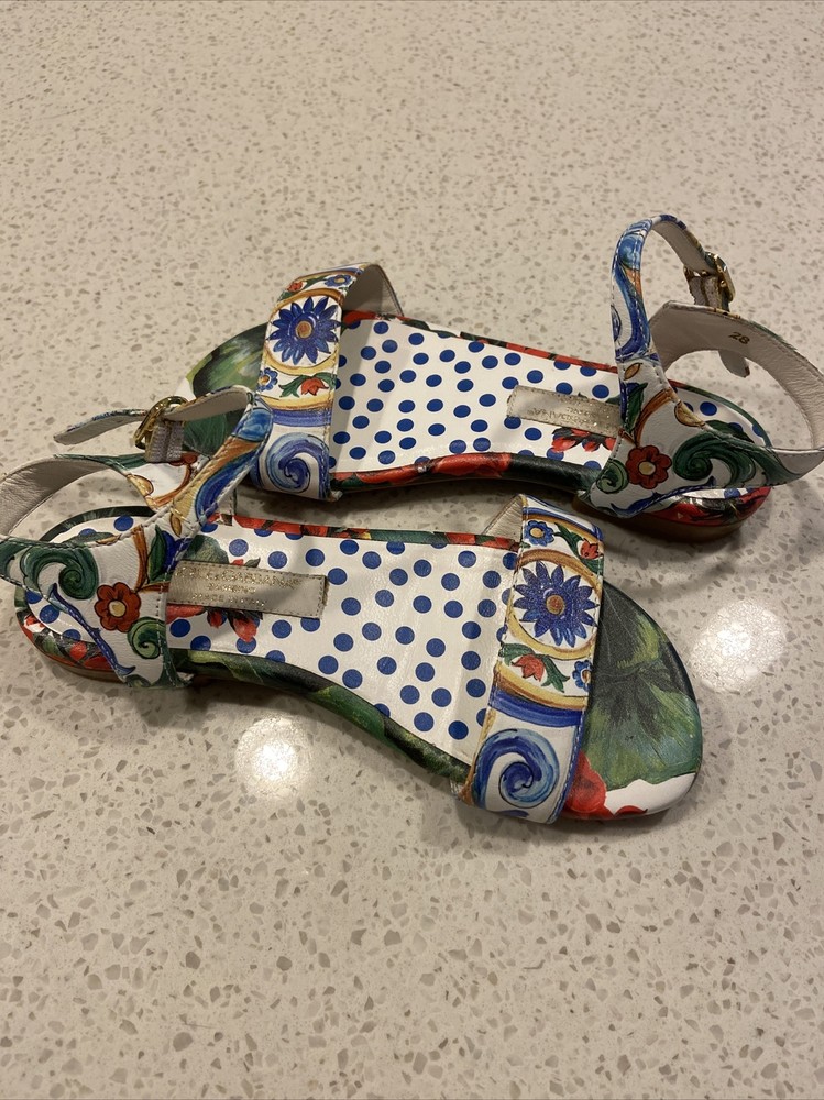 Dolce Gabbana sandals kids size 11