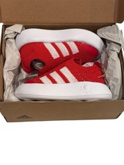 Bubble Comfy Adidas Toddler 5K Red & White Slip On Sneakers Shoes New With Box