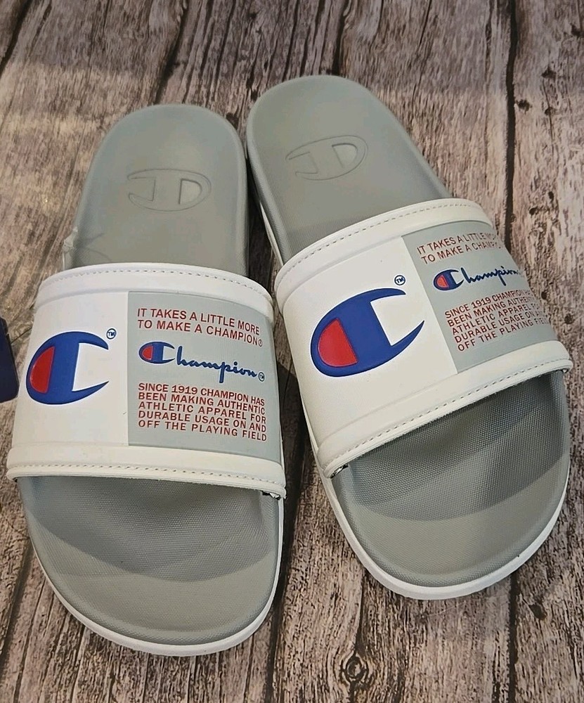 Champion IPO Squish White/Gray/Scarlett Youth Size 7 NWT No Box (5)