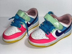 Rare Nike SB Dunk Low • EASTER CANDY • Size 12C Toddler • Pink / Purple / Blue