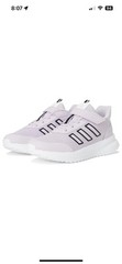 adidas X Plr Path Pink Lavender White Black Girls Size 3 Running Shoes JH7197